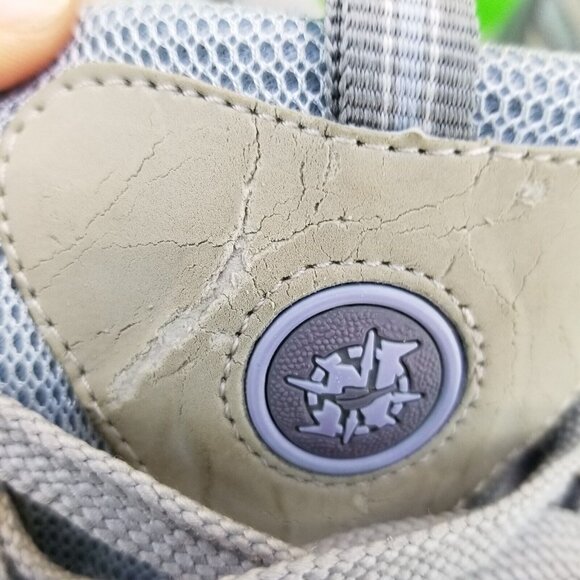 ✅Nevados V7002WWSLV Low-Top Gray/Blue Lace up Hiking Shoes Women's Size US 9.5 - Picture 5 of 16